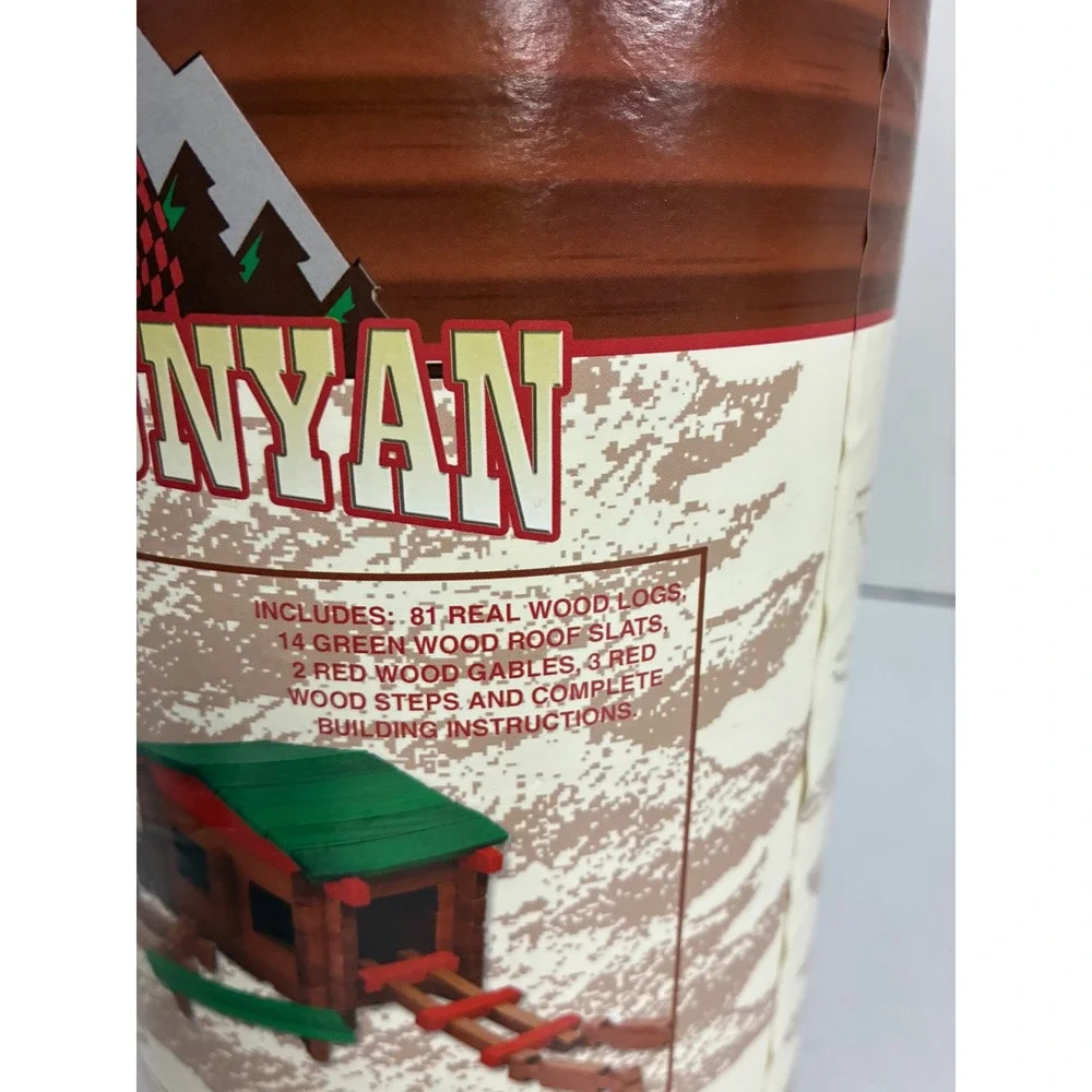 Roy Toy Paul Bunyan Pineland Tree House 100 Piece Real Wood Building Set 20075